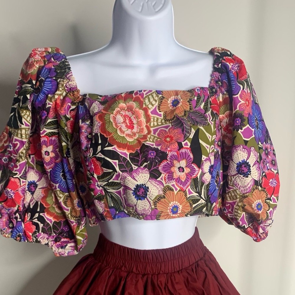 Floral Off-Shoulder Top